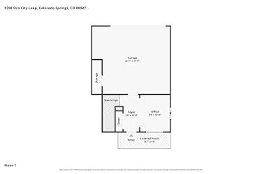 Floor plan 1 for 9358 Oro City Loop