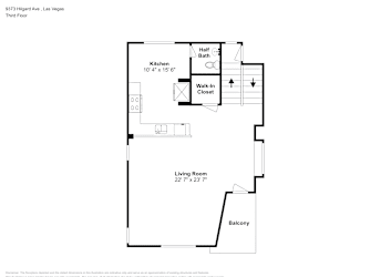 Floor plan 3 for 9373 Hilgard Ave