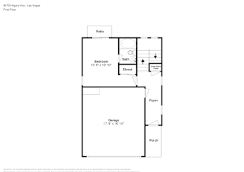 Floor plan 1 for 9373 Hilgard Ave