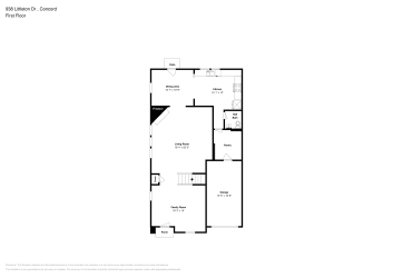 Floor plan 1 for 938 Littleton Dr