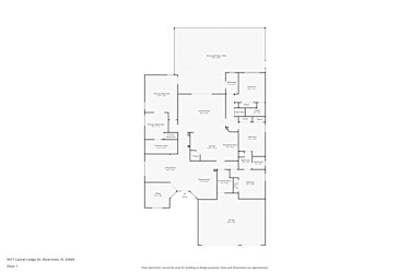 Floor plan 1 for 9417 Laurel Ledge Dr