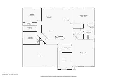 Floor plan 1 for 9426 E Juanita Ave