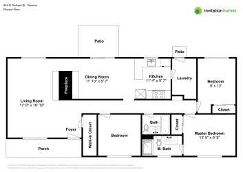 Floor plan 1 for 944 N Orchard St