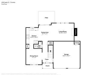 Floor plan 1 for 9506 Nettle Dr