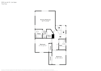Floor plan 3 for 9509 Log Jam St