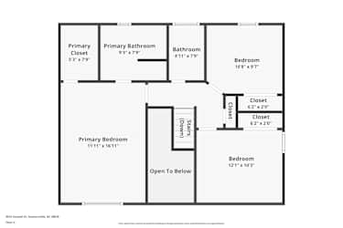Floor plan 2 for 9515 Stawell Dr