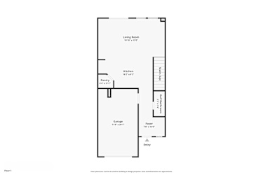 Floor plan 1 for 954 Greenville Way