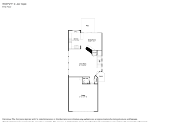Floor plan 1 for 9562 Parvin St