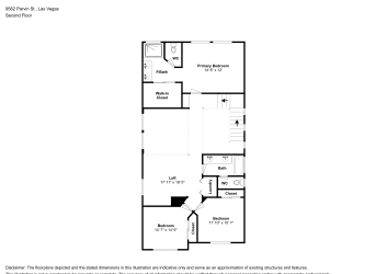 Floor plan 2 for 9562 Parvin St