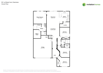 Floor plan 1 for 961 La Mirada Ct