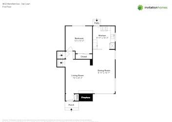 Floor plan 2 for 9632 Mansfield Ave