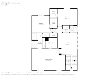 Floor plan 2 for 9639 Vega Carpio Ave