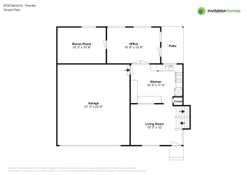 Floor plan 2 for 9700 Detroit St