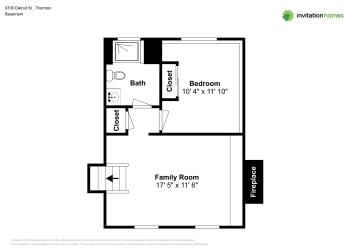 Floor plan 1 for 9700 Detroit St
