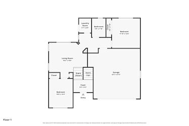 Floor plan 1 for 972 NW 127th Ave
