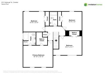 Floor plan 2 for 9721 Hollyburgh Ter