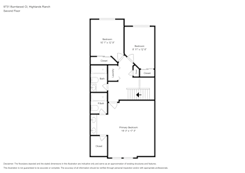 Floor plan 3 for 9731 Burntwood Ct