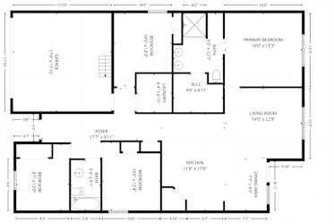 Floor plan 1 for 9744 MCCLANE FARM DRIVE