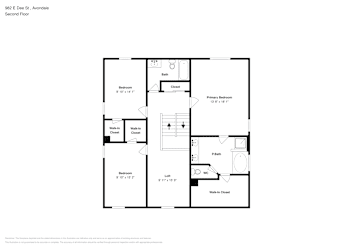 Floor plan 2 for 982 E Dee St