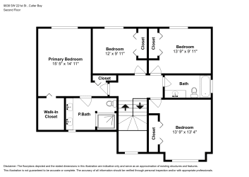 Floor plan 2 for 9838 SW 221st St