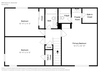Floor plan 3 for 9906 Garland Dr
