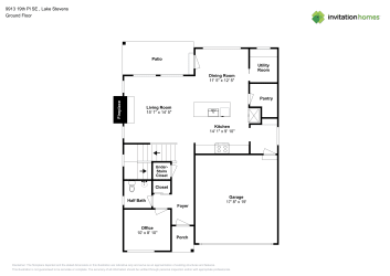 Floor plan 1 for 9913 16th Pl SE